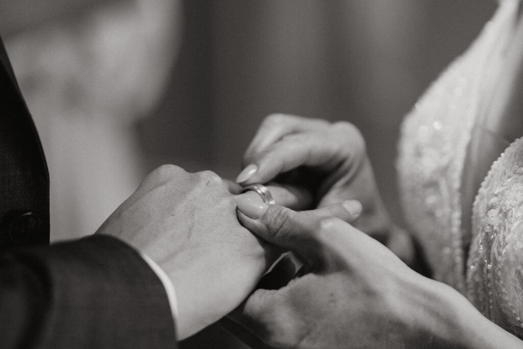 Ringtausch bei der Freien Trauung